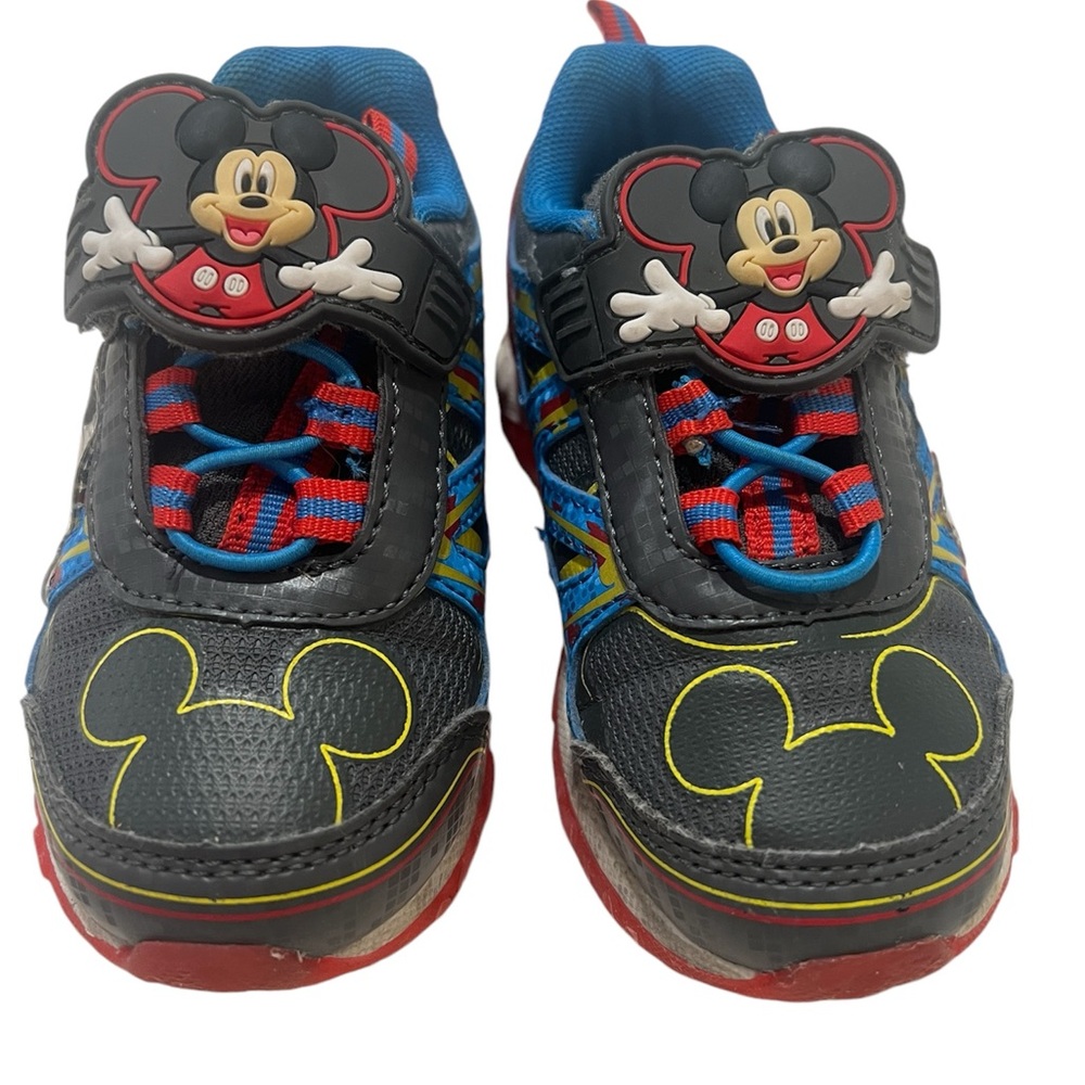 Blue Mickey Mouse Clubhouse Disney Junior Light Up Kids Shoes Size 7 Sneaker